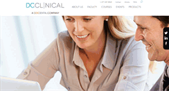 Desktop Screenshot of dcdentalclinical.com